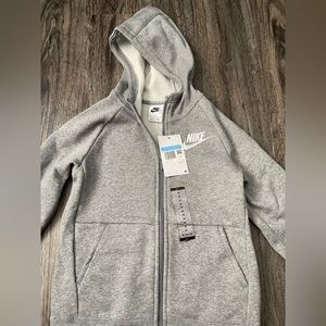 Brand New Nike stitched full zip hoodie